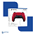 Joystick Sem Fios Dualsense para Ps5 Vermelho Vulcânico - Imagem 9