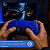 Controle de joystick sem fio Dualsense Ps5 azul cobalto - Imagem 7