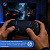 Controle joystick Sony Dualsense sem fio Ps5 midnight black - Imagem 3
