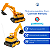 Carrinho Retroescavadeira com Controle Remoto - Imagem 2