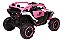 Carro Elétrico Jipe Off Road Rosa 12v - Imagem 3