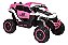 Carro Elétrico Jipe Off Road Rosa 12v - Imagem 1