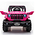 Carro Elétrico Jipe Off Road Rosa 12v - Imagem 2