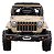 Carro Elétrico JEEP Off Road Bege12V - Imagem 3