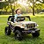 Carro Elétrico JEEP Off Road Bege12V - Imagem 2