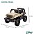 Carro Elétrico JEEP Off Road Bege12V - Imagem 5