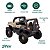 Carro Elétrico JEEP Off Road Bege12V - Imagem 7