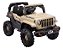 Carro Elétrico JEEP Off Road Bege12V - Imagem 1