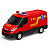 Brinquedo Miniatura Van Furgão Resgate Iveco Daily Resgate - Imagem 2