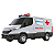 Miniatura Brinquedo Ambulancia Iveco Daily 1:20 - Imagem 1