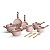 Conjunto Panelas 10 Peças Mimo Style Cook Quartzo - Imagem 1