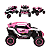 Carro Elétrico Utv Adventure Rosa - Imagem 3