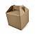 Caixa papelão p/ Transporte Delivery com alça lisa - 25 unidades - Imagem 1