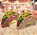 Embalagem Caixa para Tacos, Tapioca, Wafle - 100 unidades - Imagem 1