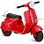 Veículo Elétrico Lambreta 6 V Vermelha - Brinquedos Bandeirante - Imagem 1