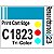 Etiqueta para Cartucho HP23 Color (C1823) - 10 unidades - Imagem 1