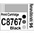 Etiqueta para Cartucho HP96 Black (C8767) - 10 unidades - Imagem 1