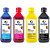 Tinta Pigmentada InkPrinter para Impressora HP Série 7000, 8000 (4x500ml) - Imagem 1