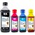 Tinta InkTec para Recarga de Cartucho de Impressora HP (1.250ml) - Imagem 1