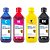 Tinta InkTec Pigmentada para Impressora Epson (4x500ml) - Imagem 1