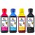 Kit de Tinta para Epson L4150 - Compatível InkPrinter (4x250ml) - Imagem 1