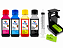 Kit de Tintas + Snap Fill para Recarga para Cartuchos HP e Canon - Imagem 1