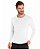 Camiseta Térmica Masculina Peluciada Branca - Imagem 1