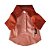 Camisa para cachorro com estampa de tijolinho rosé e terracota - Imagem 4