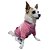 Camiseta para Cachorro Listrada Rosa - Imagem 5