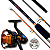 Kit Pesca Pesada Vara Itatiaia 1,80m 40lbs + Molinete Toro 6000 6r - Imagem 1