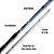 Vara Maruri Pop Fishing Austin 60lbs 2,10m - Para Molinete - Imagem 3