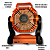 Ventilador Portátil Albatroz x23 c/ LED - Recarregável - Imagem 3