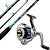 Kit Vara Missouri 1,80m 35lbs + Molinete Canário 40 3r - Imagem 1