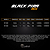 Carretilha Kawana Black Pira BG 11 Rolamentos Drag 18kg - Preta - Imagem 6