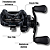 Kit Vara V400 2,10m 40lbs + Carretilha CG7 BG 7r - Imagem 2