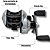 Kit Vara V200 1,80m 17lbs + Carretilha CC3 3r - Imagem 2