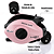 Carretilha Albatroz M21 Pro 6 Rolamentos Drag 9kg - Rosa - Imagem 4
