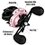 Carretilha Albatroz M21 Pro 6 Rolamentos Drag 9kg - Rosa - Imagem 2