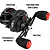 Carretilha Albatroz M21 Pro 6 Rolamentos Drag 9kg - Vermelha - Imagem 2