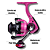 Molinete Kawana Joker Mini Rosa 4 Rolamentos - Imagem 3