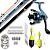 Kit Completo Pesqueiro 01 - Vara e Molinete - Imagem 1