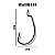 Anzol Crown Offset EWG 5und - Imagem 7