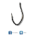 Anzol Crown Super Cat Fish Black 5und - Imagem 2