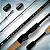 Vara Albatroz Pro Staff Black 1,80m 20lbs - Para Carretilha - Imagem 1