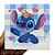 PALETA DE SOMBRAS STITCH AZUL BEBE - Imagem 1
