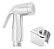 Gatilho ABS Cromado Para Ducha Higiênica 1/2 Com Suporte Pvc Cromado - Imagem 4