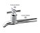 Torneira Cozinha Pia Parede Metal Cromado Reta Longa 18 Cm Para Áreas de Serviço e Lazer - Imagem 4