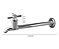 Torneira Cozinha Pia Parede Metal Cromado Reta Longa 18 Cm Para Áreas de Serviço e Lazer - Imagem 5
