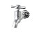 Torneira Cozinha Pia Parede Metal Cromado Reta Longa 18 Cm Para Áreas de Serviço e Lazer - Imagem 3