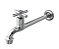 Torneira de Parede Pia para Cozinha Metal Cromado com Arejador 18 cm 1/4 Volta - Área de Lazer / Área Serviço / Gourmet - Imagem 1